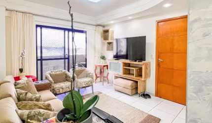 Apartamento à Venda em Capim Macio (Natal/RN) | Condomínio Brisa de Ponta Negra | 3/4 sendo 1 suíte - 98m²