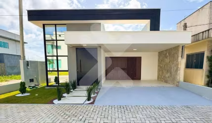 Casa à venda em Parque das Nações (Parnamirim/RN) | Ecoville 1 | 3 quartos sendo 1 suíte, 120m²