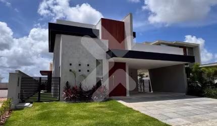 Casa à venda em Cajupiranga (Parnamirim/RN) | Condomínio Jardins Amsterdã | 3 suítes, 267m²