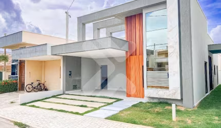 Casa à Venda em Parque das Nações (Parnamirim/RN) | Condomínio Ecoville 1 | 3 quartos sendo 2 suítes, 120m²