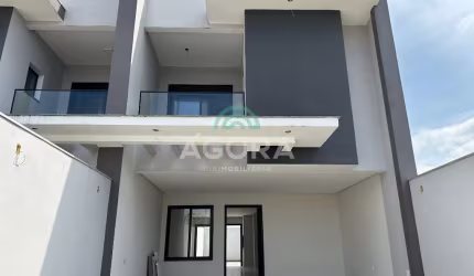Sobrado 150m² construídos 3(três)dormitórios sendo1(uma)suíte mais 1(uma)suíte americana e sacadas