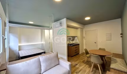 Loft mobiliado e decorado com 38m² privativos no bairro Marechal Rondon