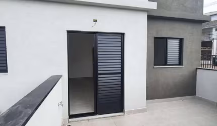 Apartamento com Quintal