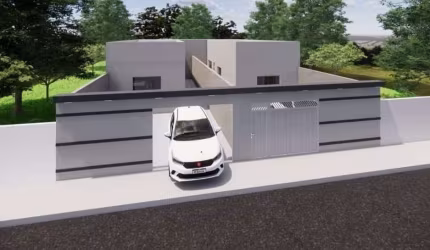 Imperdível! Casa à venda em Conselheiro Lafaiete-MG, bairro São Judas Tadeu: 3 quartos, sala, banheiro, 2 vagas de garagem, 68 m².
