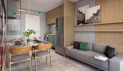 Apartamento MINHA CASA MINHA VIDA com um lazer pensado no conforto da sua família.