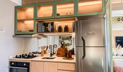 Apartamento 2 Dormitórios - Plano e Vista da Cantareira
