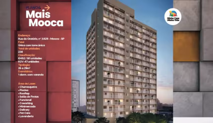 Lindo apartamento para morar! região da MOOCA.