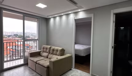 APARTAMENTO 2 DORMITÓRIOS VAGA E VARANDA NO SOCORRO PRONTO