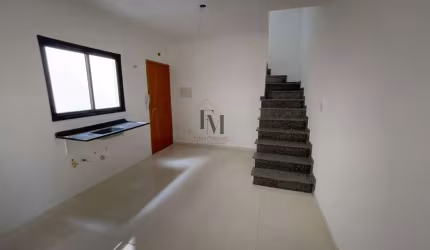 Cobertura Duplex para Venda em Santo André, Jardim Alvorada, 2 dormitórios, 1 banheiro, 1 vaga