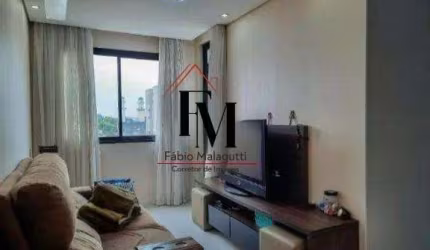 Apartamento para Venda em São Bernardo do Campo, Vila Euclides, 3 dormitórios, 1 suíte, 2 banheiros, 2 vagas