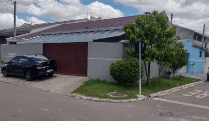 TATUQUARA/CAMPO SANTANA - 120M2 - EXCELENTE RESIDENCIA 03 QUARTOS, GARAGEM, CHURRASQUEIRA, SERVIÇO, PEÇAS AMPLAS E AREJADAS
