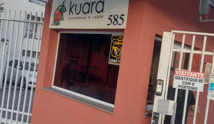 TATUQUARA - 59M2 - EXCELENTE APARTAMENTO 02 QUARTOS, SEMIMOBILIADO, SACADA COM CHURRASQUEIRA, GARAGEM, GÁS P/COZINHA, COND. TODA INFRA ESTRUTURA DE SEGURANÇA E LAZER