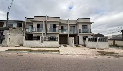 UMBARÁ - 80M2 - SOBRADO NOVO 03 QUARTOS, LAVABO, BWC SOCIAL, 02 VAGAS, ÓTIMO PADRÃO, NOVO, CHURASQUEIRA