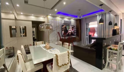 Apartamento à venda, 84 m² por R$ 690.000,00 - Boqueirão - Praia Grande/SP