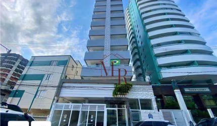 Apartamento com 1 dormitório à venda, 48 m² por R$ 290.000 - Boqueirão - Praia Grande/SP