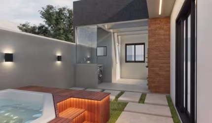 Excelente Casa Térrea com 100m² no Loteamento Vale Verde em Palhoça/SC.
