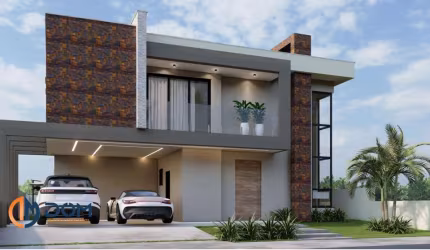 Casa Moderna em Condomínio Fechado