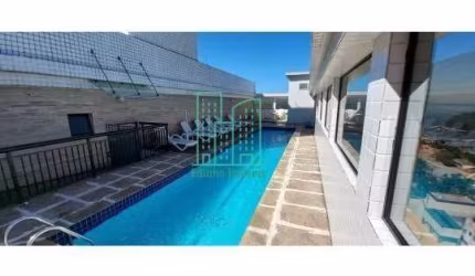 Apto reformado, andar alto, vista mar, 02 dorms., 01 suíte, lazer, 02 vagas