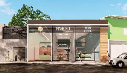 Loja com 80 m², no Bairro Borboleta, estuda permuta.