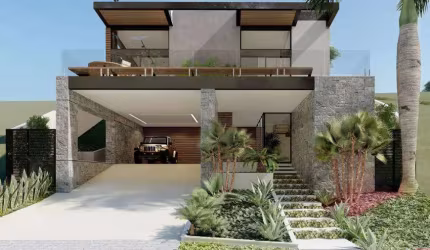 Casa com 3 suítes, no Alphaville, aceita financiamento.