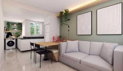 Apartamento com 2 dormitórios à venda, 39 m² por R$ 220.000 - Vila Granada - São Paulo/SP