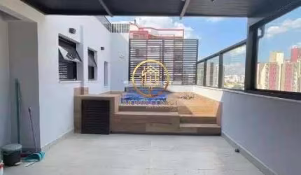 Cobertura á venda de 149m², 3 dormitórios, sendo 1 suíte no Jardim Guanabara em