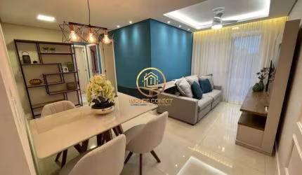 Apartamento á venda de 79m², com 3 dormitórios no Jardim Antonio Von Zuben em Ca