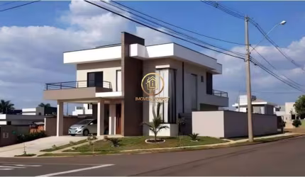 Casa em condomínio à venda de 203m², 4 suítes no Residencial Terras do Cancionei