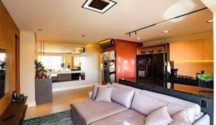 Apartamento mobiliado à venda com 91m², 2 suítes no Swiss Park em Campinas/SP. |
