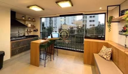 Apartamento com 83m² com 2 dormitórios e 1 suíte no Taquaral em Campinas/SP