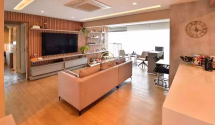 Apartamento a venda, 87m² - 2 suítes, lavabo e 2 vagas - Jardim Guanabara