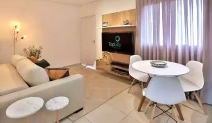 Apartamento Garden á venda, na planta de 65,90 m², no condomínio em Campinas/SP.