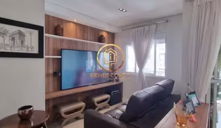 Apartamento a venda, 83m² com sala ampliada e 2 dormitórios, Cambuí - Campinas