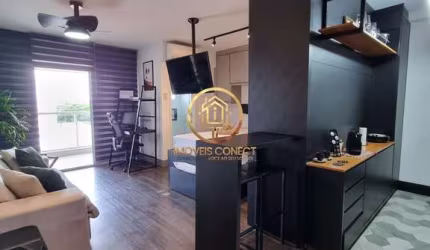 Apartamento studio a venda, 41m² com 1 vaga coberta, bairro Bosque - Campinas