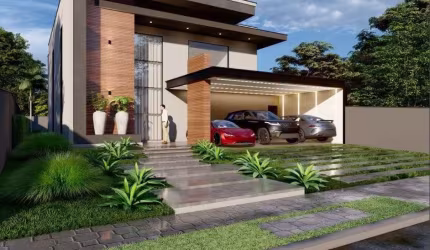 Sobrado em Condomínio Residencial Reserva Ecológica Atibaia  -  Atibaia