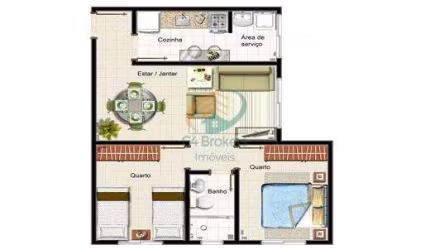 Apartamento em Cidade Parque Alvorada - Guarulhos, SP