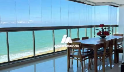 Ed. Mar Dourado/ Galwan// Apartamento de 4 quartos/suítes à venda de frente para o mar