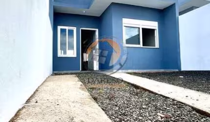LINDA CASA NOVA DE 2 DORM. NO LOTEAMENTO RECANTO DO VALE