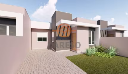LINDA CASA DE ALVENARIA C/ 2 DORM. PRÓXIMO AO SUPERMERCADO MENGER
