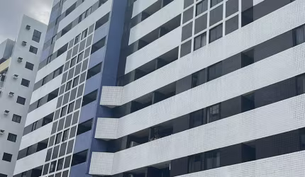 Apartamento 2 quartos com varanda, pronto para morar em Ponta Verde