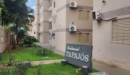 Apto de 2 quartos.  Residencial Tapajos.