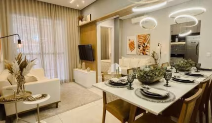 Apartamento na planta com 2 quartos, 50 a 55 m²- Cariobinha - Americana - SP