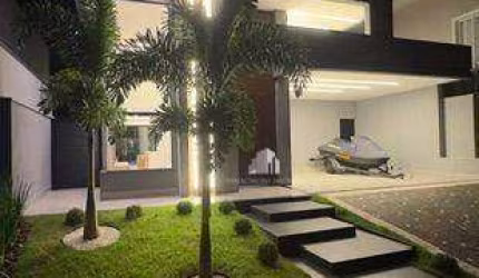Casa de Alto Padrão com 3 suítes,com Piscina e Lazer Completo no Jardim Firenze - Santa Bárbara D'Oeste/SP