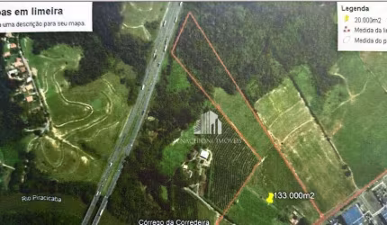 Área à venda, 133000 m² por R$ 7.000.000,00 - Limeira - Limeira/SP