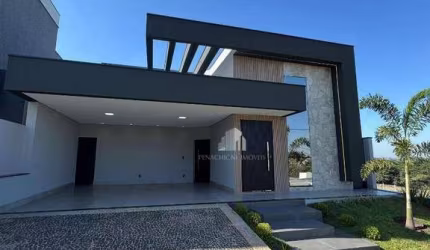 Casa Nova e Moderna no Residencial Macknight – 3 Suítes e Piscina Aquecida