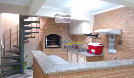 Sobrado com 3 dormitórios à venda, 284 m² por R$ 830.000,00 - Parque Erasmo Assunção - Santo André/SP