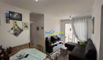 Apartamento com 3 dormitórios à venda, 64 m² por R$ 395.000,00 - Vila Homero Thon - Santo André/SP