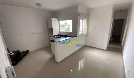 Cobertura com 2 dormitórios para alugar, 100 m² por R$ 2.416,42/mês - Vila Francisco Matarazzo - Santo André/SP