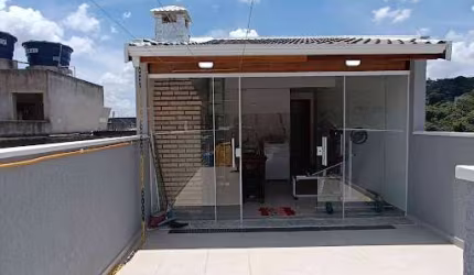 Cobertura com 2 dormitórios para alugar, 160 m² por R$ 3.033,33/mês - Jardim do Mirante - Santo André/SP