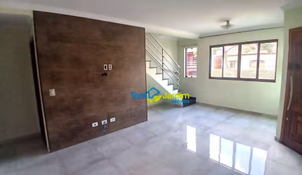 Sobrado com 3 dormitórios, 134 m² - venda por R$ 640.000,00 ou aluguel por R$ 3.939,39/mês - Jardim Rina - Santo André/SP
